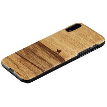 Man&Wood Чехол для смартфона M7617W, Белый, Дерево, Задний, Вырез под камеру, Защита от царапин, Пылезащита (M7617W)
