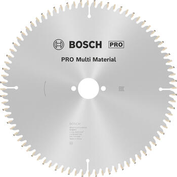 Ripzāģa disks 250x30 mm Multi material, Paneļzāģiem PRO MULTI MATERIAL RIPZĀĢA ASMENS, 2608640516, BOSCH (2608640516)