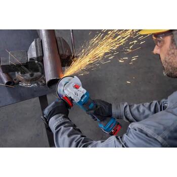 BOSCH PRO GWS18V-11PS 06019N4300, 18V, 125mm, 3000-9000об/мин, M14, 22.23mm, без аккумулятора, KickBack Control, тормоз (06019N4300)