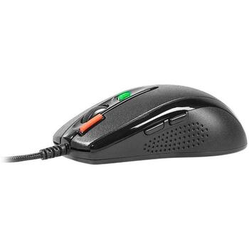 A4Tech X-Game X-7120 pele + peles paliktnis A4TMYS46028, 3000 dpi, 7 pogas, 1.8 m kabelis, optiskais sensors, vadu savienojums (A4TMYS46028)