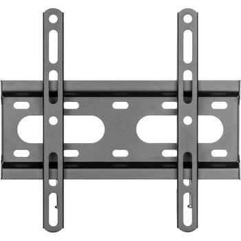 Sbox Кронштейн PLB-2522F-2, 23-43 дюйма, 45кг, 75x75, 200x200, черный, сталь, пластик, уровень, для изогнутых экранов (PLB-2522F-2)