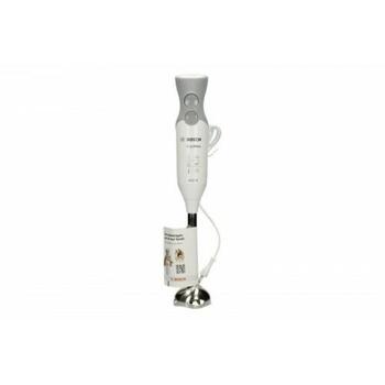 Bosch Ручной блендер MSM 66110, MSM66110, 600 W, 1.4 м, 2 скорости, нержавеющая сталь, мерный стакан, серый, белый (MSM66110)