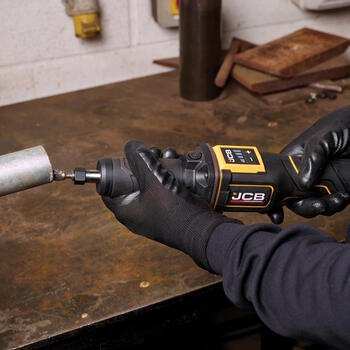 JCB JCB-18PDG-6 Professional 18V бесщеточная прямая шлифмашина для шлифовки полировки и удаления ржавчины 6мм 8мм 8000-27000об/мин лепестковый выключатель (JCB-18PDG-6)