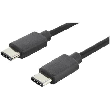 Digitus USB Type-C savienojuma kabelis AK-300138-010-S, 1m, USB-C uz USB-C, 480 Mb/s, dubultā aizsardzība (AK-300138-010-S)