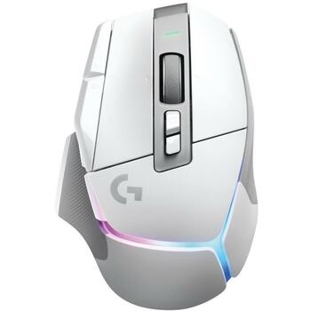 Logitech USB datorpele G502 X PLUS 910-006171, 25600 DPI, 13 pogas, akumulators, RGB apgaismojums, ergonomisks dizains (910-006171)