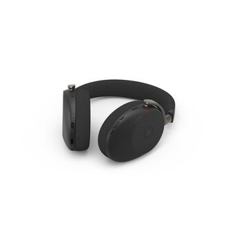 Jabra гарнитура Evolve3 85 MS Link390a 38599-999-999, Bluetooth 5.3, 20-20000 Hz, 35 Ω, 108.5 dB, 6 микрофонов, 30 м, 120 ч, 55 ч (38599-999-999)