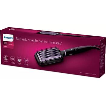Philips Karstā taisnojošā ķemme BHH880/00, 170 °C, 200 °C, 2 temperatūras iestatījumi, keramiskā apkure (BHH880/00)