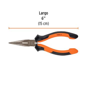 Плоскогубцы с заостренными концами Expert 150mm T203-6X Truper (T203-6X)