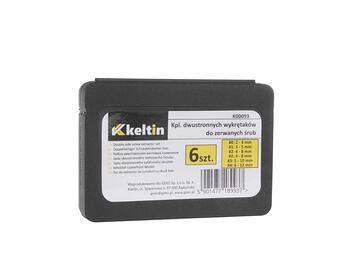 Keltin набор экстракторов K00093, 6 шт., двусторонний (K00093)