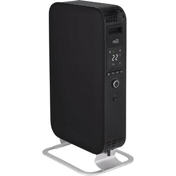 Mill Sildītājs OIL1500WIFI3 Black, 1500 W, līdz 22 m², 3 siltuma iestatījumi, WiFi, Bluetooth, termostats (OIL1500WIFI3 Black)