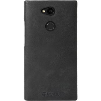Krusell Sunne Cover Sony Xperia L2 vintage black, 61247, 14 см, кожа, задняя крышка, защита от царапин, пылезащитный (61247)