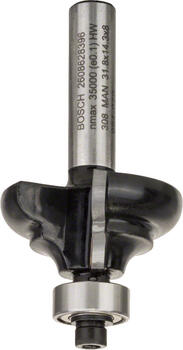 Daudzprofilu frēze HM R=4,8mm, l=14mm,kāts 8mm, Rokas frēzēm, malu frēzēm PROFILU FRĒZE STANDARD FOR WOOD, 2608628396, BOSCH (2608628396)