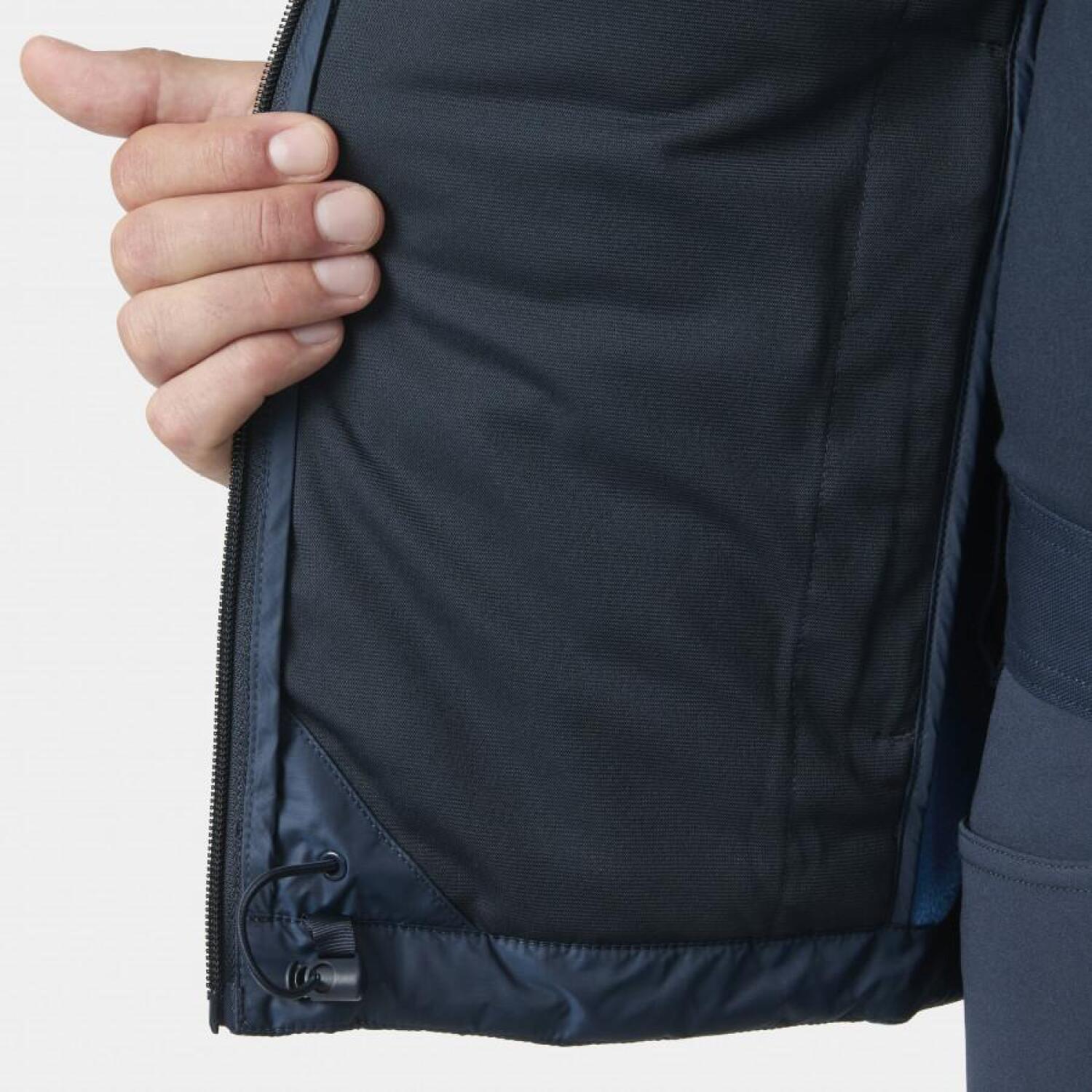 Helly Hansen Рабочая куртка Oxford Hybrid 73370_595-2XL&HH, 2XL, темно-синий, PrimaLoft BLACK Eco, молния YKK (73370_595-2XL&HH)