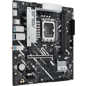 Asus Mātesplate PRIME B860M-K, LGA 1851, DDR5, 128 GB, 2 DIMM, 2.5 Gb Ethernet, 4 SATA III, 2 M.2, 7.1 audio (PRIME B860M-K)