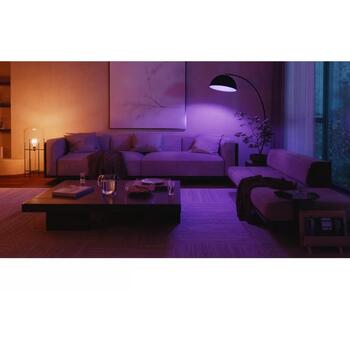 Philips Hue WCA 1100 A60 2P EU, светодиодная лампа, E27, 8.1 Вт, 1100 лм, 1000-20000 K, белый и цветной свет, Bluetooth, Zigbee (8720169365735)
