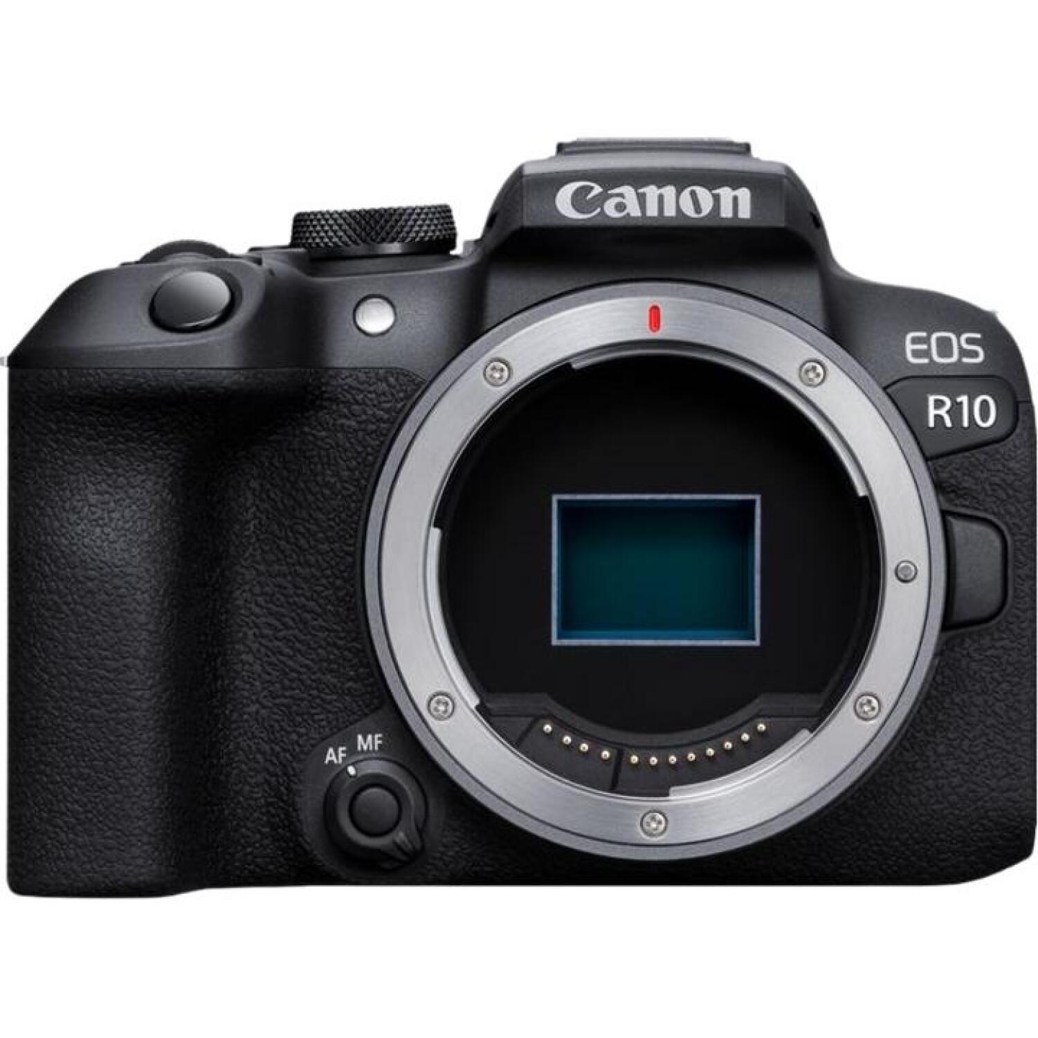 Canon D.CAM EOS R10 spoguļkameras korpuss 5331C003, 24.2 MP, ISO 32000, Wi-Fi, video ieraksts, CMOS, melns (5331C003)