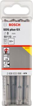 Perforatora urbjiem PRO SDS PLUS-5X TRIECIENURBIS PERFORATORIEM BOSCH 2608833898 (2608833898)