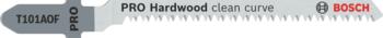 3 figūrzāģa asmeņi Bimet. T 101 AOF, Figūrzāģiem PRO HARDWOOD CLEAN CURVE T101AOF FIGŪRZĀĢA ASMENS, 2608636225, BOSCH (2608636225)
