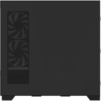 Gigabyte Корпус C201 PANORAMIC GB-C201P, 2x USB 3.0, 3x 120mm вентиляторы, поддержка радиаторов 360mm, черный (GB-C201P)