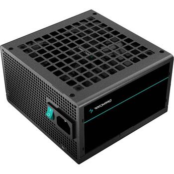 Deepcool Barošanas bloks R-PF750D-HA0B-EU, 750 W, 80 PLUS, 12 cm ventilators, 2 x 6+2 Pin PCI-E, 20+4 Pin mātesplates savienotājs (R-PF750D-HA0B-EU)