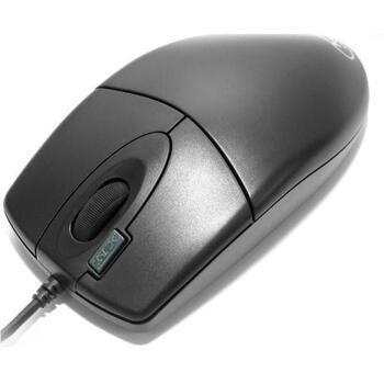 A4Tech OP-620D мышь, A4TMYS30398, 800 dpi, 4 кнопки, USB, проводная, черная (A4TMYS30398)