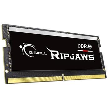 G.Skill Ripjaws DDR5 SO-DIMM F5-5600S4040A32GX1-RS, 32 ГБ, 5600 МГц, 1.1 В, DDR5, ПК/сервер, Зарегистрирован Нет, ECC Нет (F5-5600S4040A32GX1-RS)