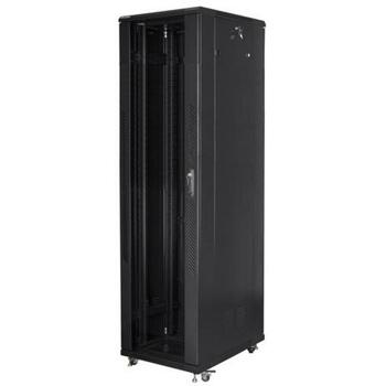 Lanberg Напольный стойка 19 37U FF01-8837-12B, 800x800mm, 800kg, IP20, 4 слота для вентиляторов, 4 вертикальные направляющие (FF01-8837-12B)