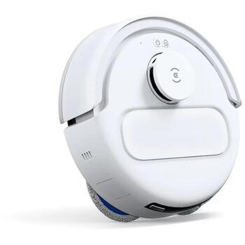 Ecovacs робот-пылесос DEEBOT MINI 2, 10000 Па, 3200 мАч, 189 мин, влажная и сухая уборка, док-станция, лазерная навигация, белый (DEEBOT MINI 2)