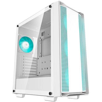Deepcool CC560 V2 korpuss R-CC560-WHGAA4-G-2, 43.2cm, 21.5cm, 48.3cm, 7.2kg, 4xLED ventilatori, 2x2.5