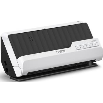 Epson компактный настольный сканер DS-C330 B11B272401, 600 dpi, 3500 сканирований/день, автоматическое дуплексное сканирование (B11B272401)