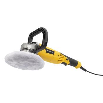 Powerplus угловая полировальная машина POWX04740, 1200W, 180мм, 3500 мин-1, M14, 3м, регулировка скорости, плавный пуск (POWX04740)
