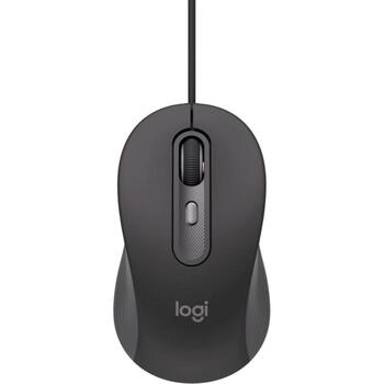 Logitech Проводной комплект MK620 920-013349, 1.80m, 0.95kg, 400-4000 DPI, USB Type-C, Тихие щелчки, Эргономичная мышь (920-013349)