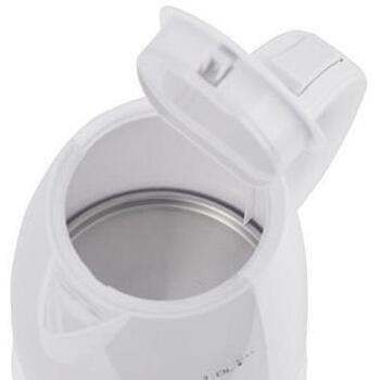 Mesko Чайник MS 1276, 1600 W, 1 L, Пластик, 360° поворотная база, Белый (MS 1276)