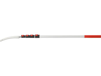 Yato teleskopiskais zāģis YT-88781, 1800-5000 mm, 350 mm, 7 m, SK5, alumīnija rokturis, 63-67 HRC, indukcijas cietināti zobi (YT-88781)