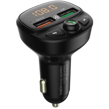 Tellur FM raidītājs, FMT-B7, TLL622051, 87.5-108.0 MHz, Bluetooth 5.0, QC3.0 USB, MicroSD līdz 64GB (TLL622051)