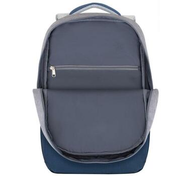 Rivacase Mugursoma 7567GREY/DARKBLUE, 17.3