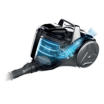 Hoover HP105HM 011 HP105HM 011 пылесос без мешка цилиндрический 700 Вт 2 л контейнер циклонная фильтрация телескопическая труба EPA-фильтр 7.5 м шнур чёрный (HP105HM 011)