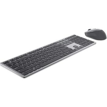 Dell Precision uzgaļu komplekts Pro Plus KM7321W 580-AJQJ_LT, 2.4 GHz, Bluetooth, 7 pogas, QWERTY, titāna pelēks (580-AJQJ_LT)