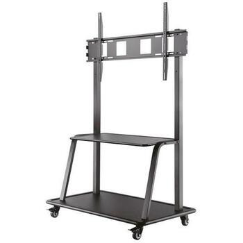 Neomounts televizora statīvs NS-M4000BLACK, 60-105 collas, VESA 200x200-1000x600 mm, 150 kg, regulējams augstums (NS-M4000BLACK)