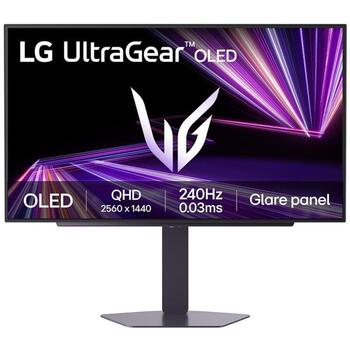Lg OLED монитор 27GX704A-B, 68.6 см, 2560 x 1440 пикселей, 240 Гц, 2xHDMI, 1xDP, FreeSync Premium Pro, G-SYNC совместимый (27GX704A-B)