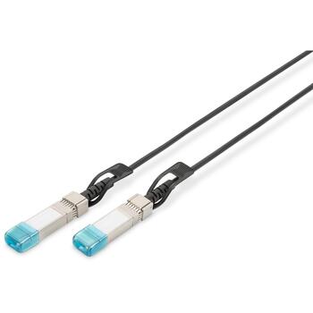 Digitus kabelis DN-81225, 7 m, SFP+, 10GBase, divasu, melns, 0-70 °C, 0.5W, 3.3V (DN-81225)