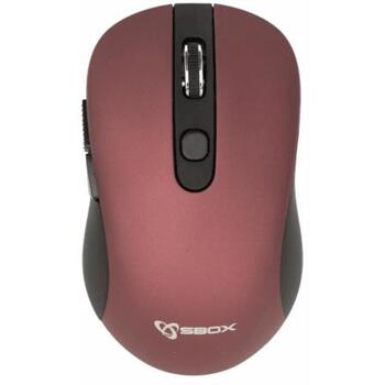 Sbox Мышь WM-911U, 6D, 2402-2480 МГц, 800/1200/1600 DPI, 10м, резиновое покрытие, эргономичный дизайн (WM-911U)