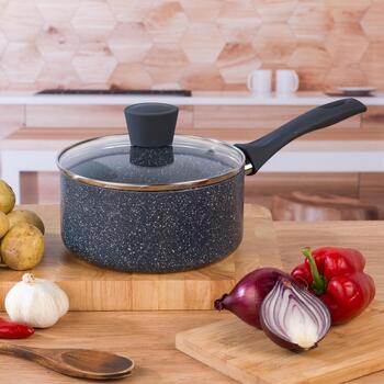 Russell Hobbs Кастрюля RH00844EU7, 16см, 9см, алюминий, бакелит, с крышкой, индукционная (RH00844EU7)