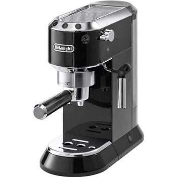 Delonghi Полуавтоматическая кофемашина EC685.BK, 15 бар, 1300 Вт, 1.1 л, паровой капучинатор, Thermoblock, сталь (EC685.BK)