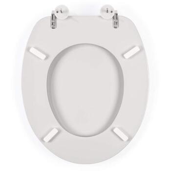 Beldray Унитазное сиденье LA032355PGRY, 36.5x42.5см, дерево, бежевый, цинковые петли, легкая установка (LA032355PGRY)