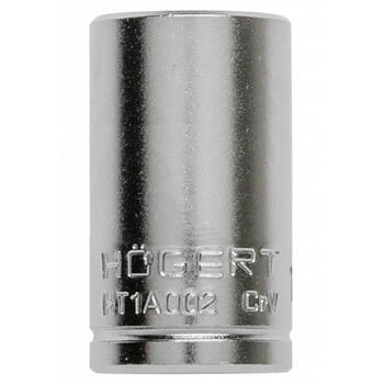 Hogert головка HT1A006, 1/4 дюйма, 6 мм, CrV50BV30, DIN 3124, шестигранная, AS-drive (HT1A006)