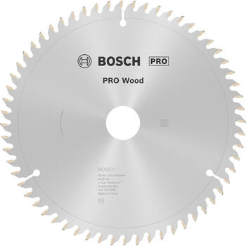 Stacionārā ripzāģa disks 216x30x60, kokam, Paneļzāģiem PRO WOOD RIPZĀĢA ASMENS, 2608640433, BOSCH (2608640433)
