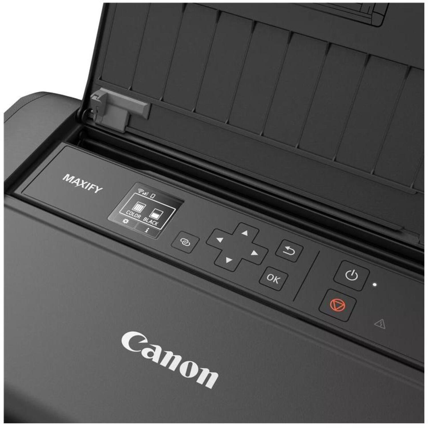 Canon MAXIFY BX110 Принтер 7069C026, A4, 4-ink, 9 ipm Ч/Б, 5.5 ipm Цветной, Беспроводная прямая печать (7069C026)