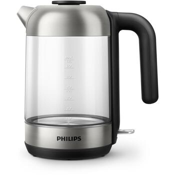 Чайник Philips HD9339/80, мощность 2200 Вт, объем 1.7 л, без проводов, 360° поворотная база, индикатор уровня воды, съемная крышка (HD9339/80)