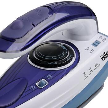 Tristar Ceļojumu tvaika gludeklis ST-8152, 1000 W, 60 ml, nepārtraukts tvaiks 15 g/min, zils (ST-8152)